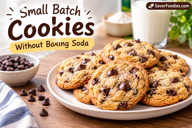 Small Batch Cookies Without Baking Soda: An Easy Homemade Recipe