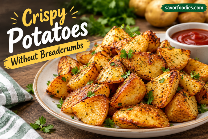Crispy Potatoes Without Breadcrumbs: Easy, Golden, and Delicious