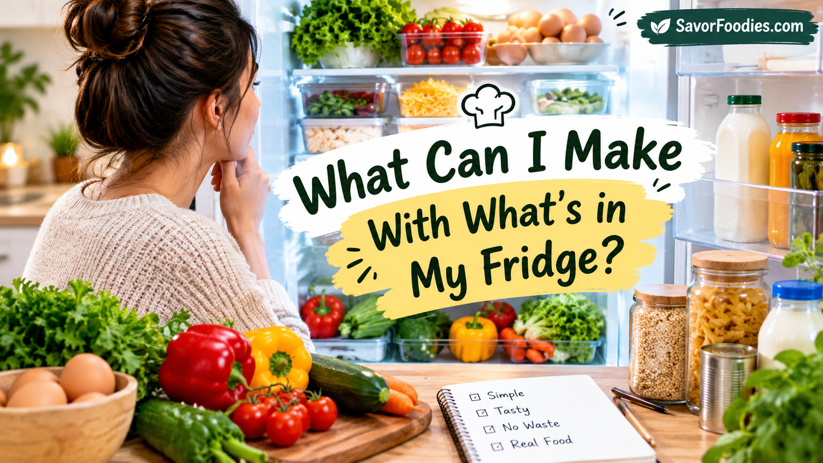 What Can I Make With What’s in My Fridge? Easy Meal Ideas for Any Day